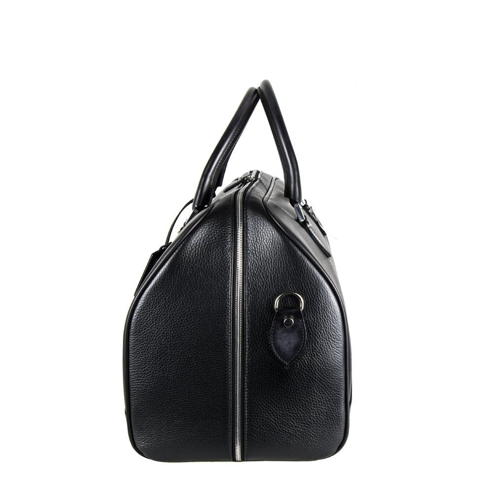 Borse e valigie Boston Grain Black Antique Spernanzoni