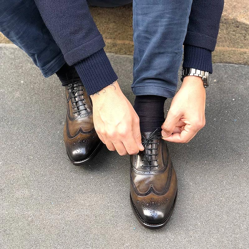 Scarpe stringate Spernanzoni