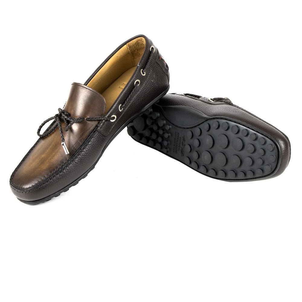 Scarpe Niko Grain Espresso Castagna Antique Spernanzoni