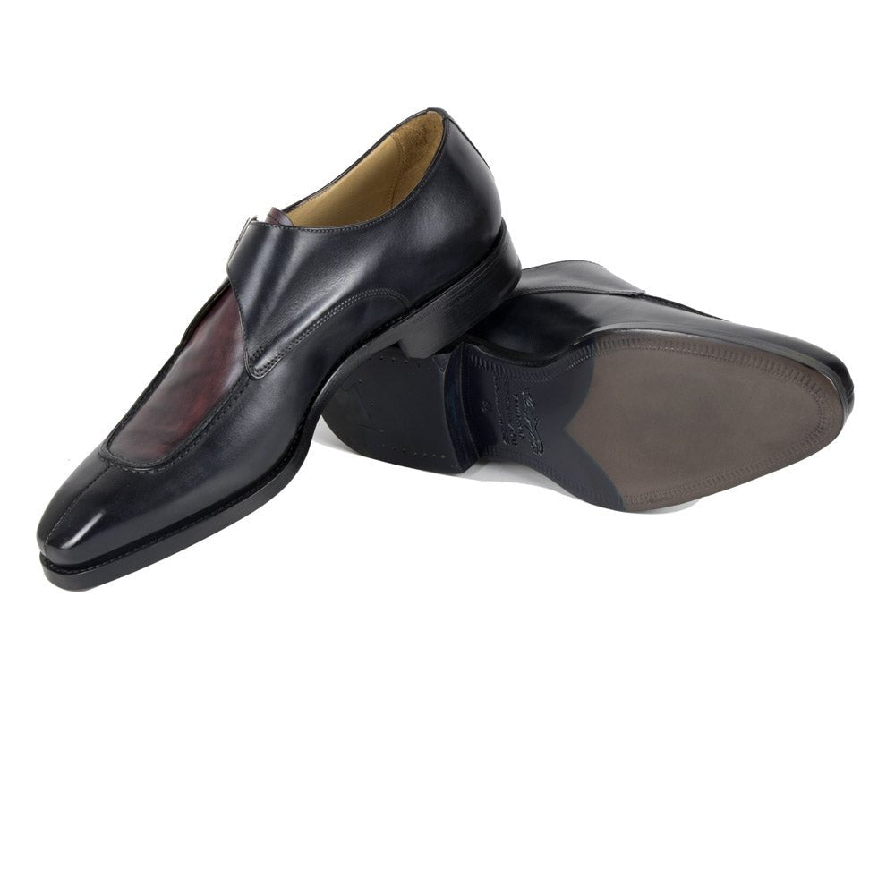 Scarpe Recioto Black Red Antique Spernanzoni