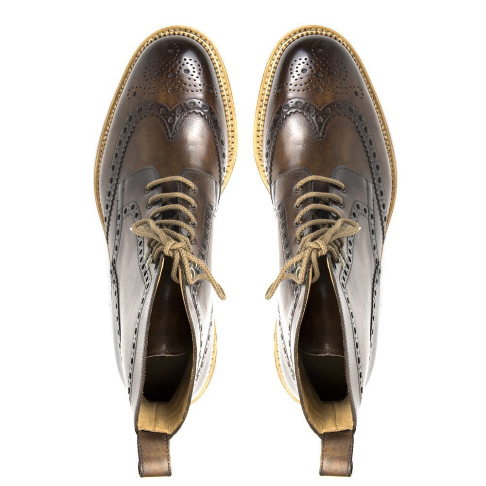 Scarpe Tutore Espresso Antique Spernanzoni